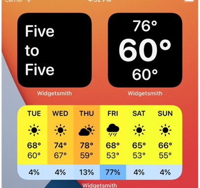Widgetsmith(iOS14小工具) ios版