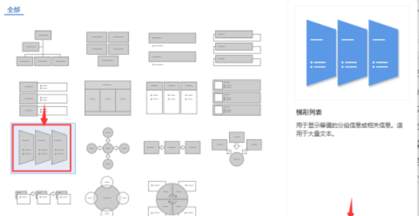 wps制作梯形列表教程介绍