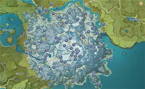 原神星银矿石分布如何