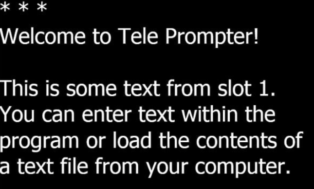 TelePrompter v2.5.0免费版