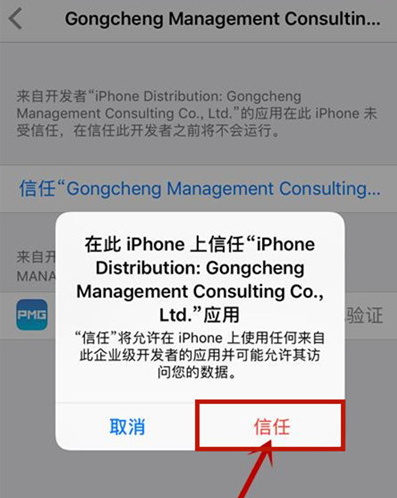 苹果12去哪开启app的信任授权