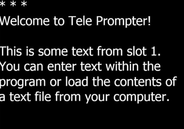 TelePrompter v2.5.1免费版