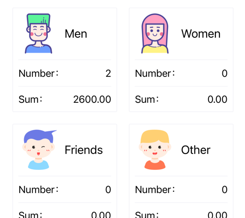 份子账单 ios版