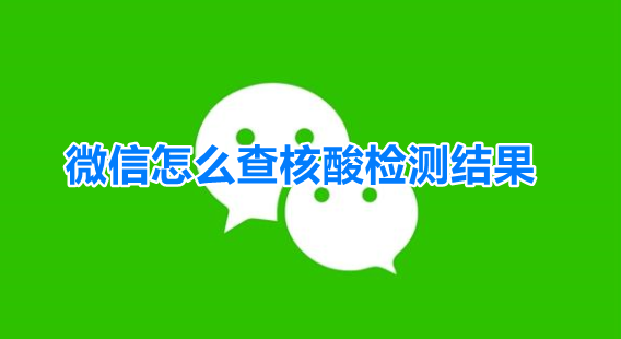 微信怎么查核酸检测结果