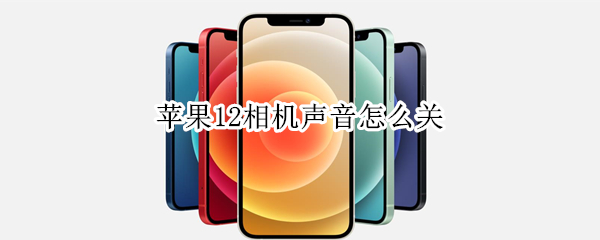 苹果12相机拍照声如何关闭