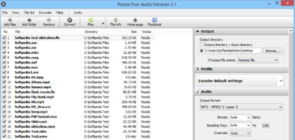 Pazera Free Audio Extractor