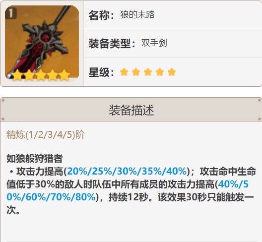 原神重云武器怎么选