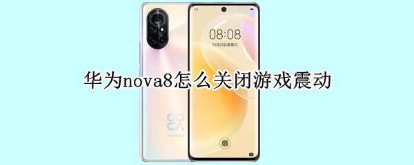 华为nova8游戏震动在哪关