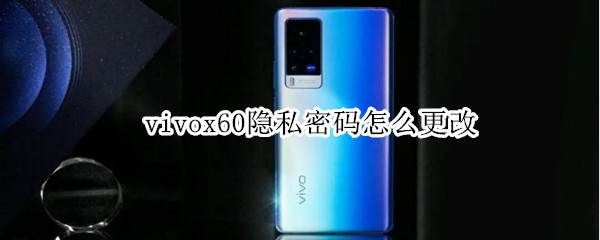 vivox60隐私密码如何改