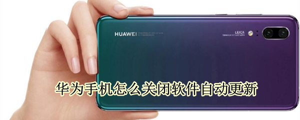 华为手机软件自动更新在哪关