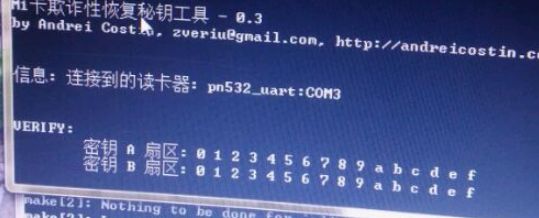 PN532-mfoc-mfcuk-windows