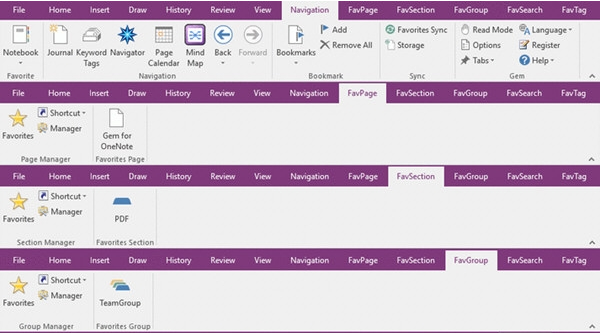 OneNote Gem 2016