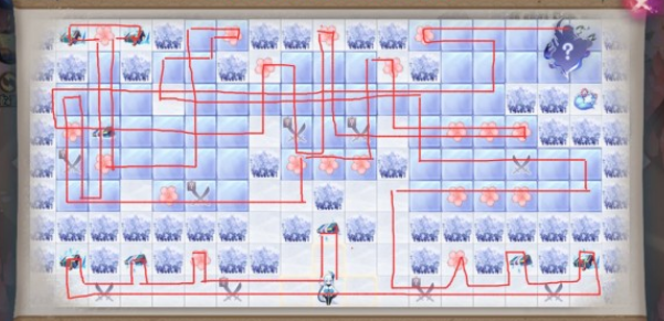 阴阳师SP雪女活动全路线图分享