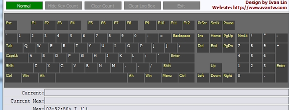 键盘按键冲突检测工具