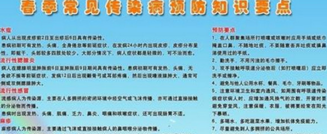 预防春季传染病主题班会ppt课件