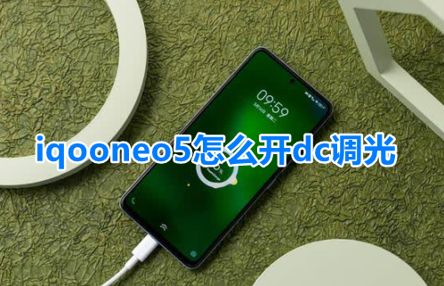 iqooneo5怎么开dc调光