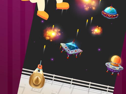 Space Cowboy: Aliens Attack! ios版
