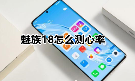魅族18测试实时心率教程分享