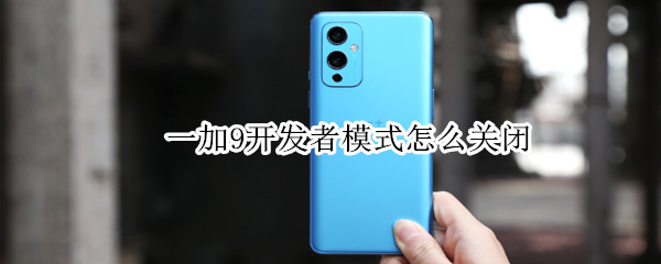 一加9如何取消开发者模式