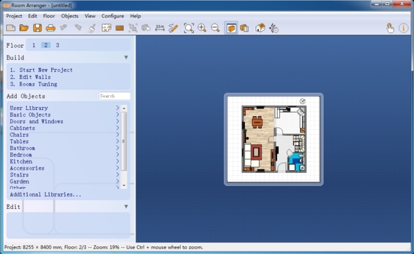 Room arranger中文设置教程图片1
