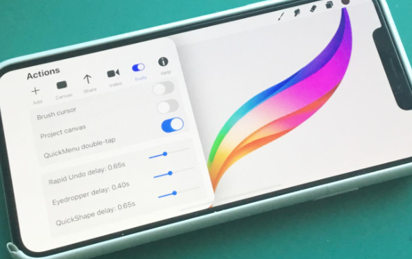 procreate pocket导出图片方法分享