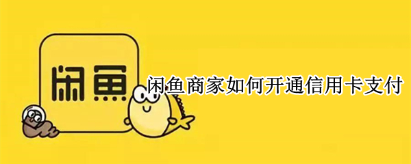 闲鱼商家信用卡支付开设方法介绍
