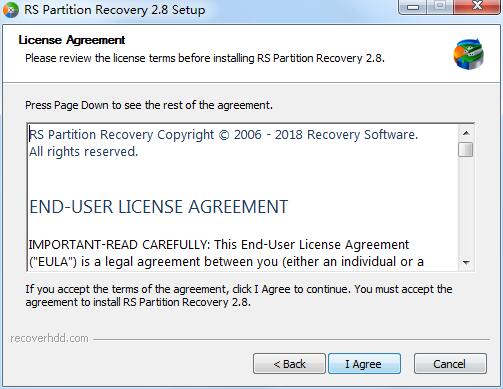 RS Partition Recovery截图