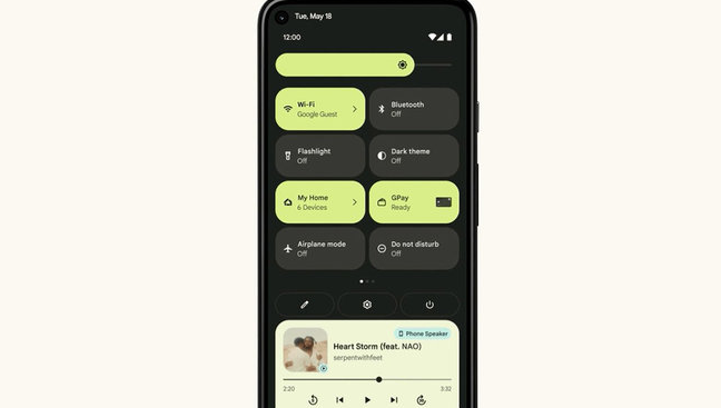 Android12Beta2新增功能一览