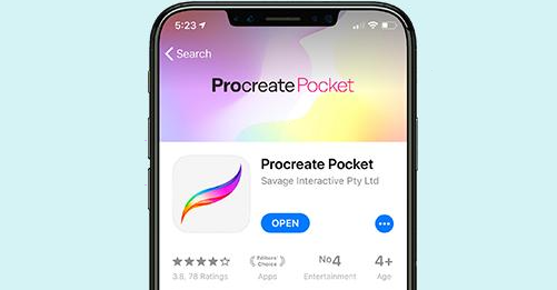 procreate pocket画圆方法介绍