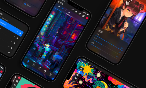 procreate pocket填充颜色方法介绍