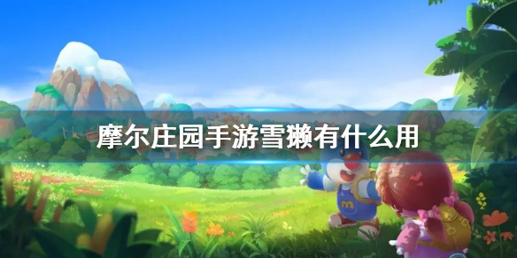 摩尔庄园雪獭可以做什么