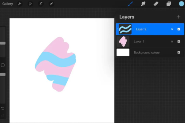 procreate图层锁定设置步骤介绍
