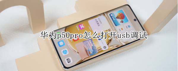 华为p50pro开启usb调试教程分享
