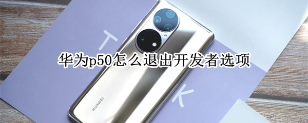 华为p50退出开发者选项步骤分享