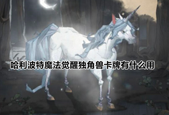 哈利波特魔法觉醒独角兽卡作用及故事详解