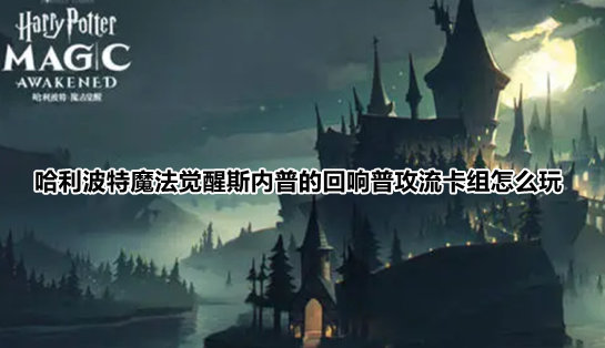 哈利波特魔法觉醒斯内普的回响普攻流卡组怎么玩
