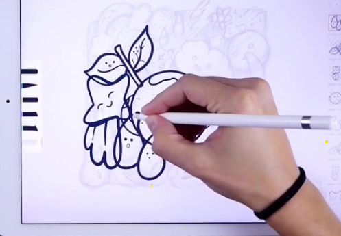 procreate画虚线教程分享