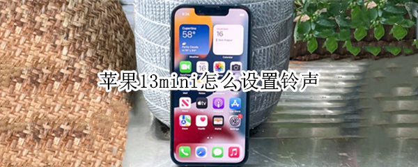 iphone13mini更改来电铃声方法介绍