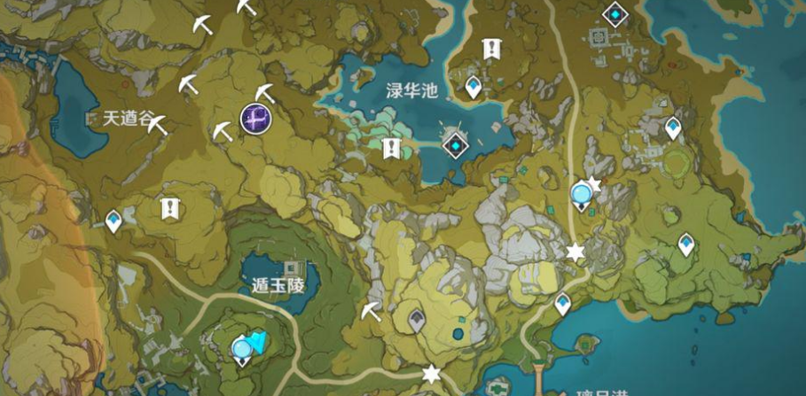 原神矿产在哪