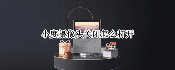 小度添添旋转智能屏T10如何关闭摄像头
