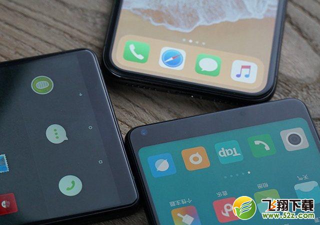 坚果R1、小米MIX2S、iPhone X对比实用评测_52z.com