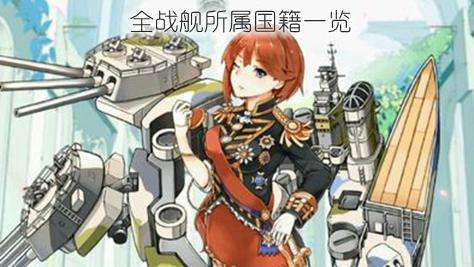 战舰少女全战舰所属国籍一览