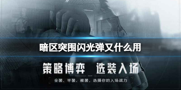暗区突围闪光弹有什么用