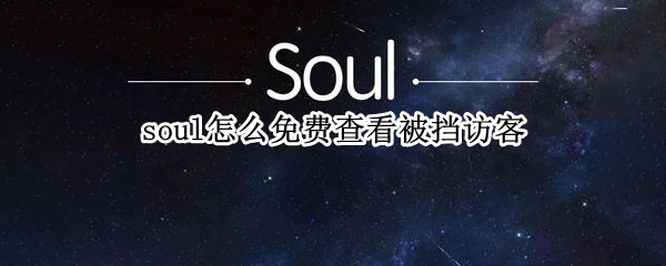 soul在哪查看被挡访客