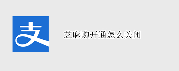 支付宝芝麻GO怎么关闭