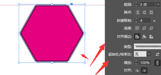 Adobe InDesign制作左斜线效果图形方法介绍