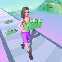 金钱女孩运行 3D ios版