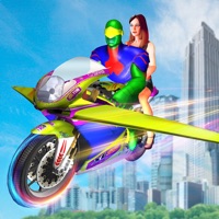 Flying Bike Spider Hero Game ios版