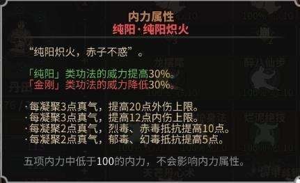 太吾绘卷内力属性有什么用 内力属性介绍