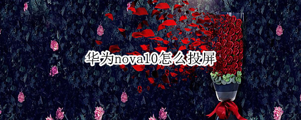 华为nova10投屏在哪打开